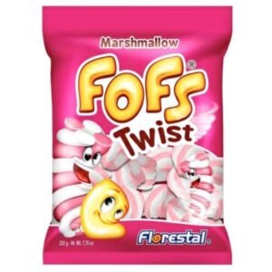 MARSHMALLOW FOFS ROSA E BRANCO 220G FLORESTAL