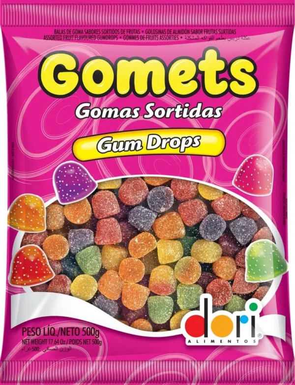 JUJUBA GOMETS SORTIDAS PCT 500G DORI