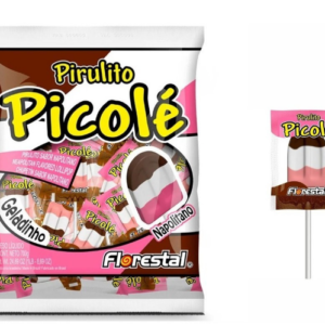 PIRULITO PICOLE NAPOLITANO C/50UN FLORESTAL