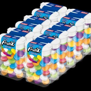 Pastilha FrutiX Sabores Sortidos 16g - Audaz (Display com 12 unidades)